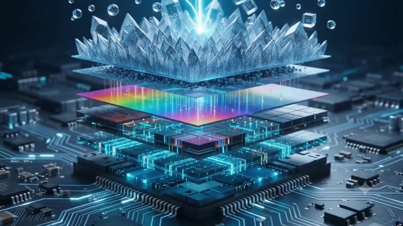 FrostByte 3D optical computing crystal lattice